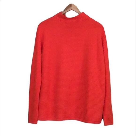 ✨ French Connection Baby Soft Ribbed Poppy Funnel Neck Sweater✨ - Picture 8 of 11